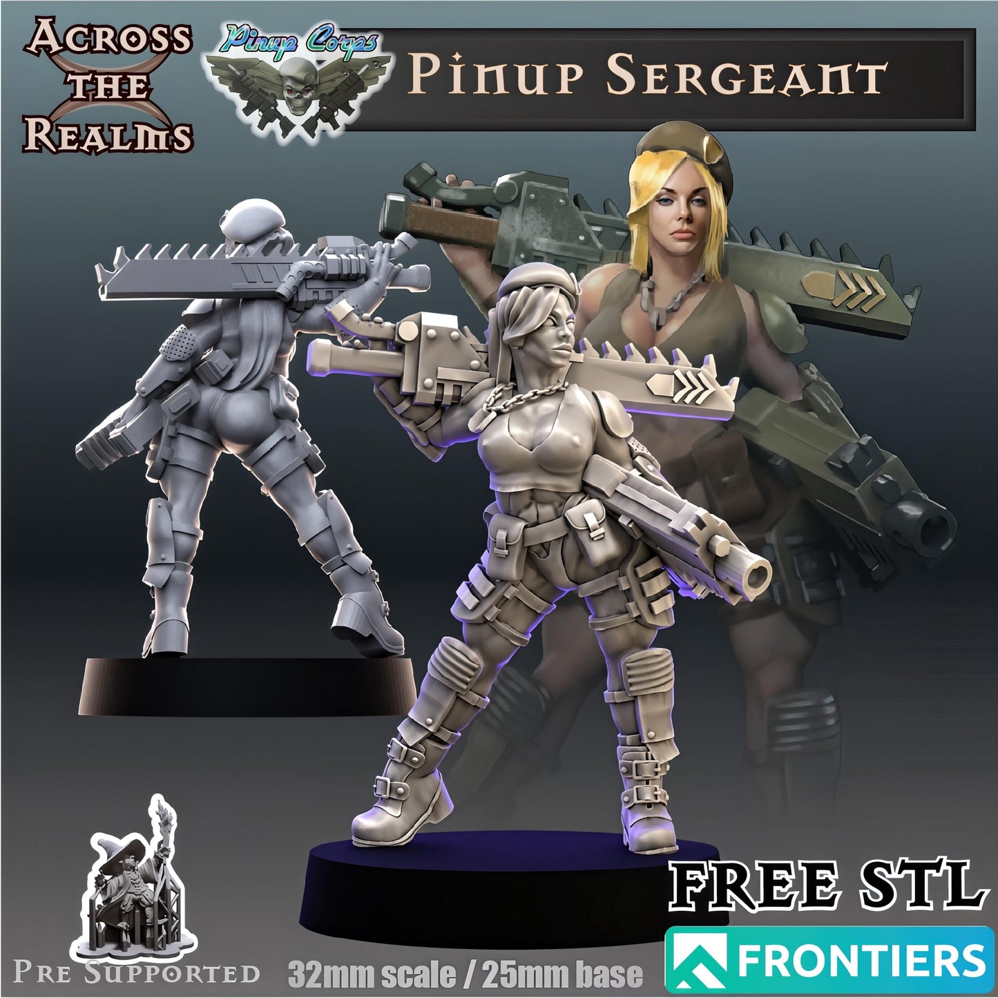Pinup Corps Pinup Sergeant