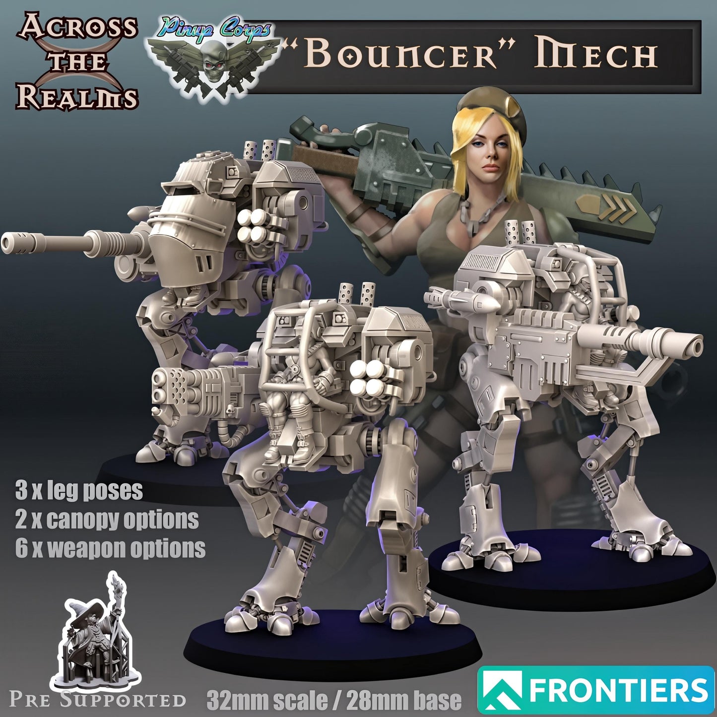 Pinup Corps Bouncer Mech Kit