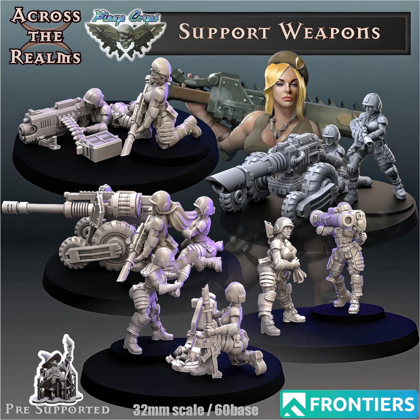 Pinup Corps Support Weapons