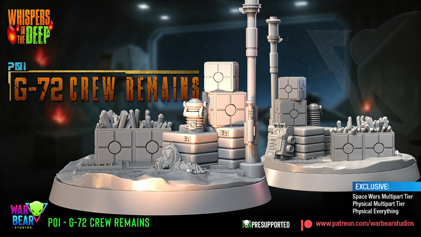 G-72 Crew Remains by War Bear Studios