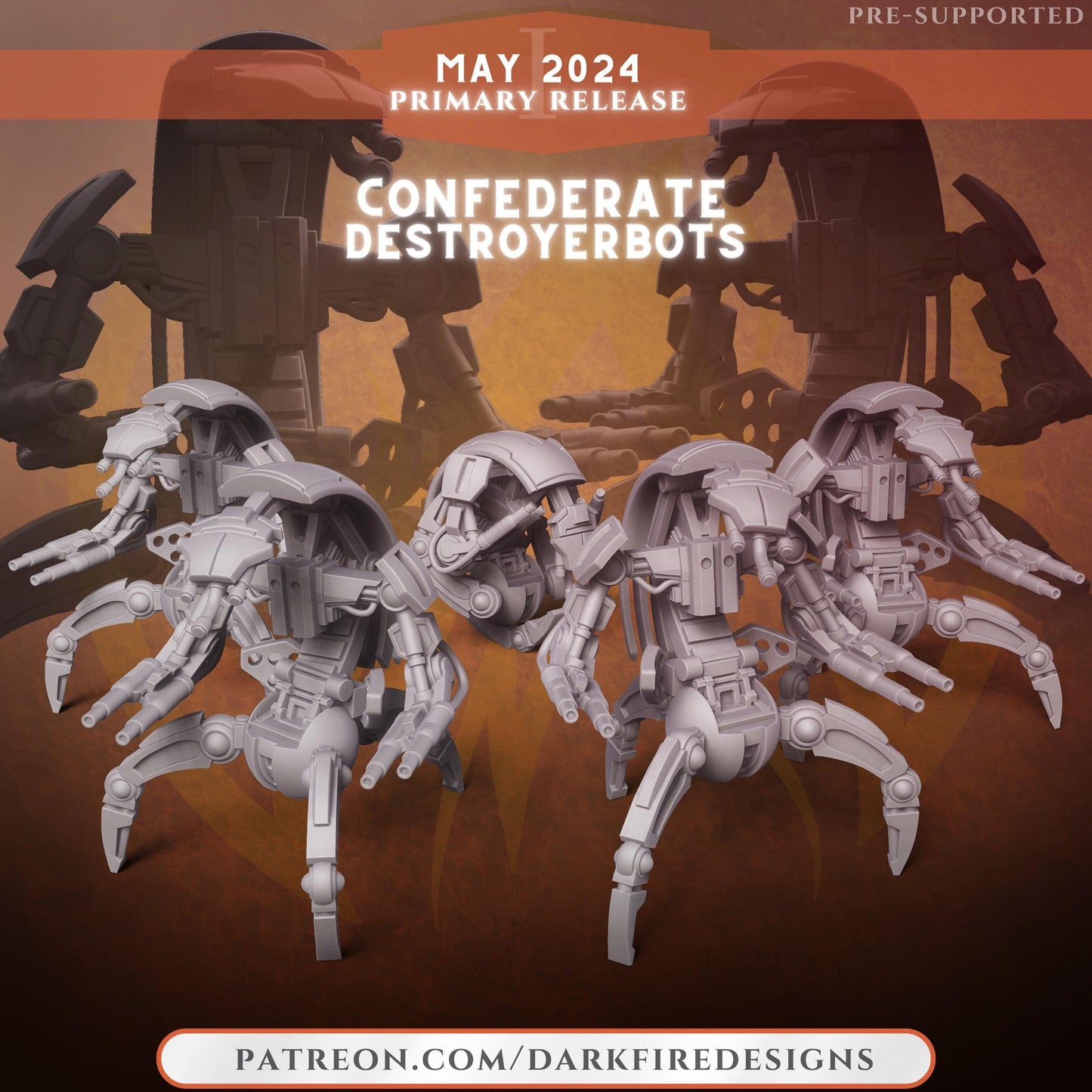 Confederate Destroyer Bots