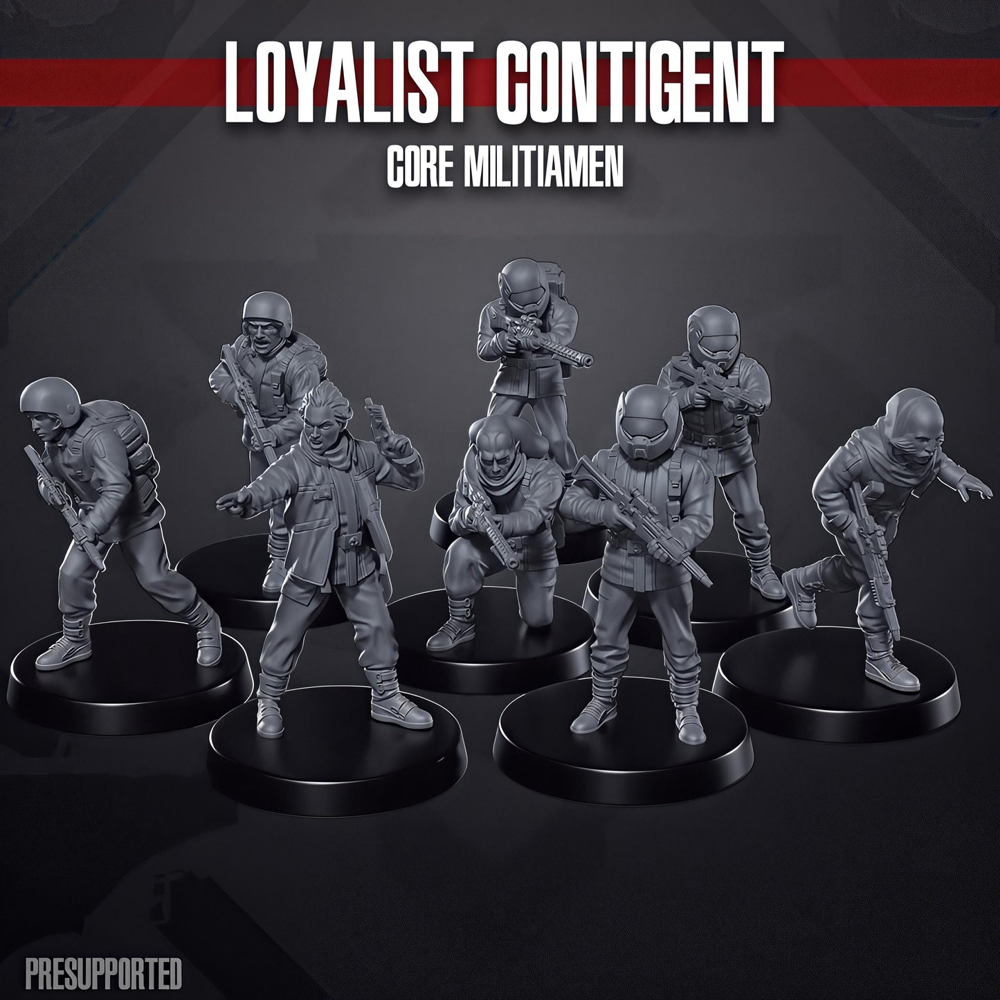 Loyalist Contingent Core Militiamen