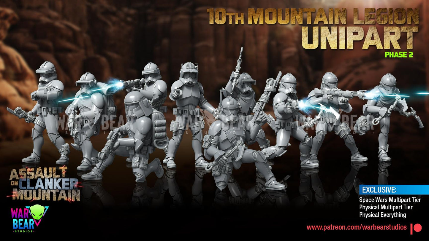 10th Mountain Legion Regulars Phase 2 by War Bear Studios