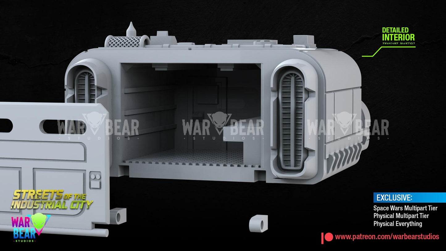 Pale Worms Truckspeeder by War Bear Studios