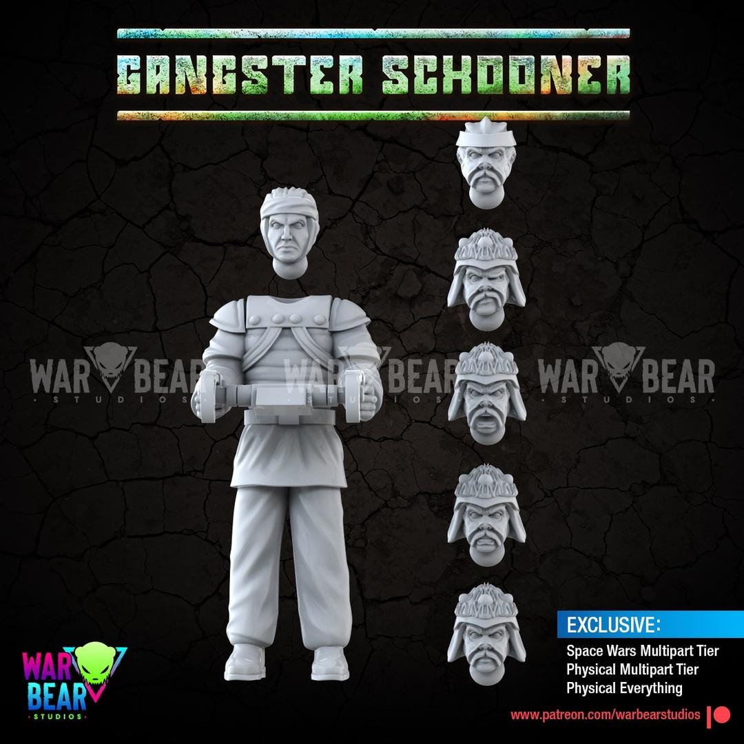 Gangster Schooner by War Bear Studios