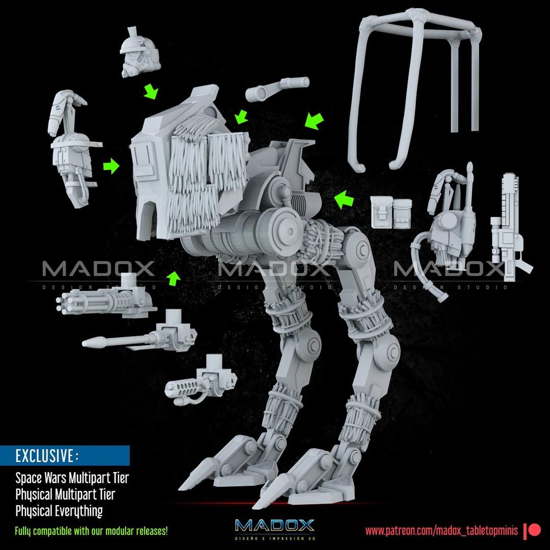 1x Insurgent Walker by War Bear Studios