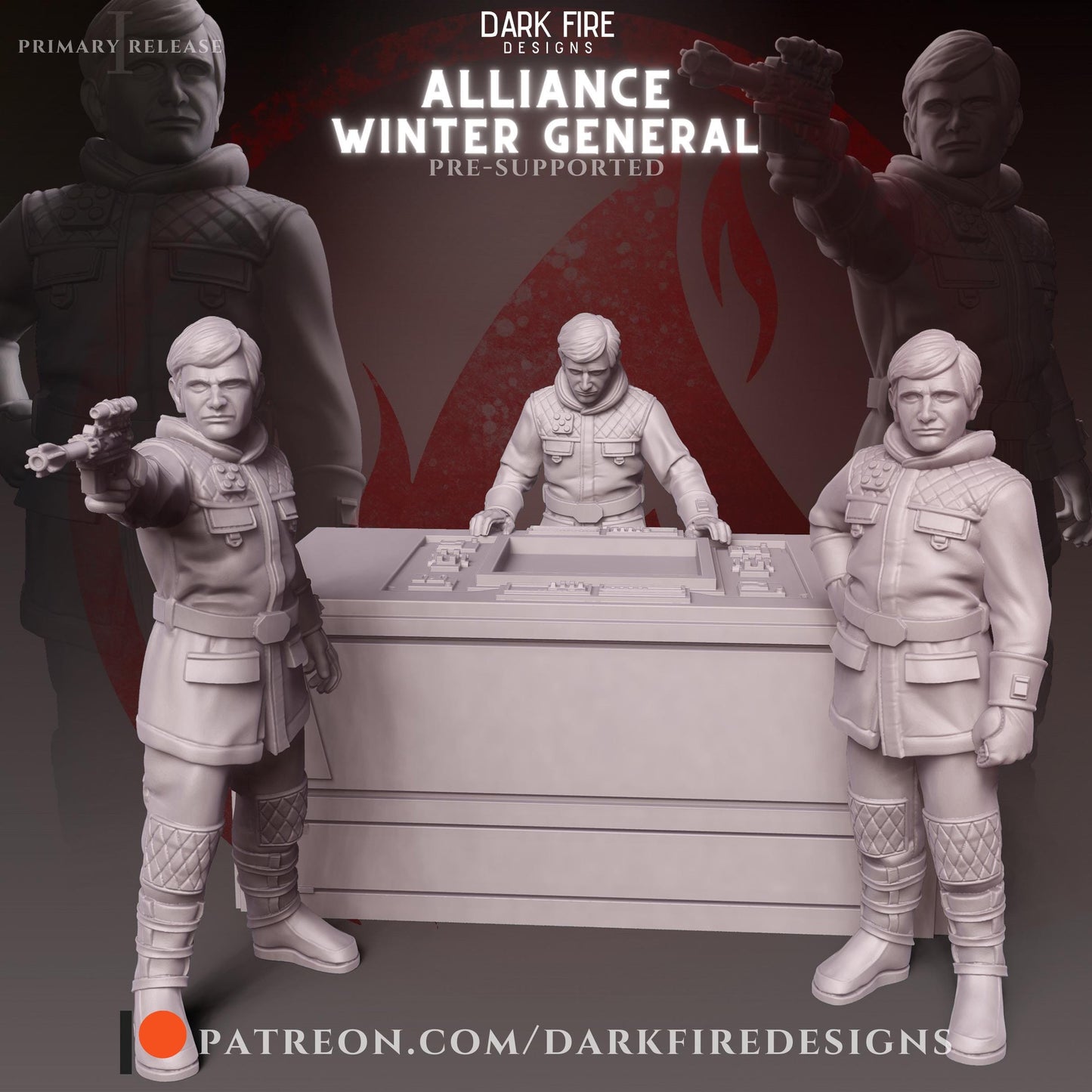Alliance Winter General by Dark Fire Design