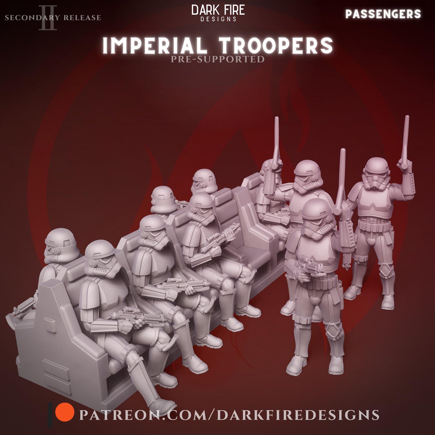 Imperial Troopers - Passengers by Dark Fire Design