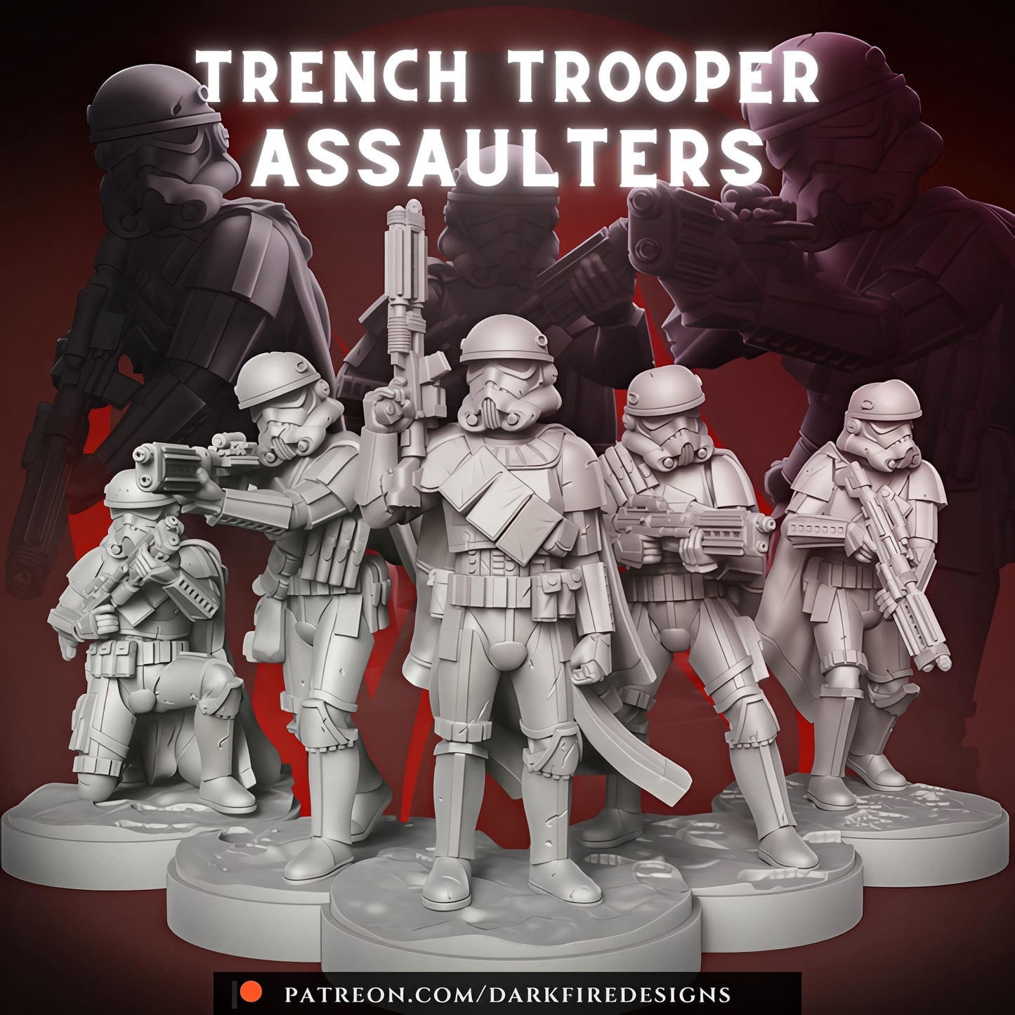 Trench Trooper Assaulters by Dark Fire Design