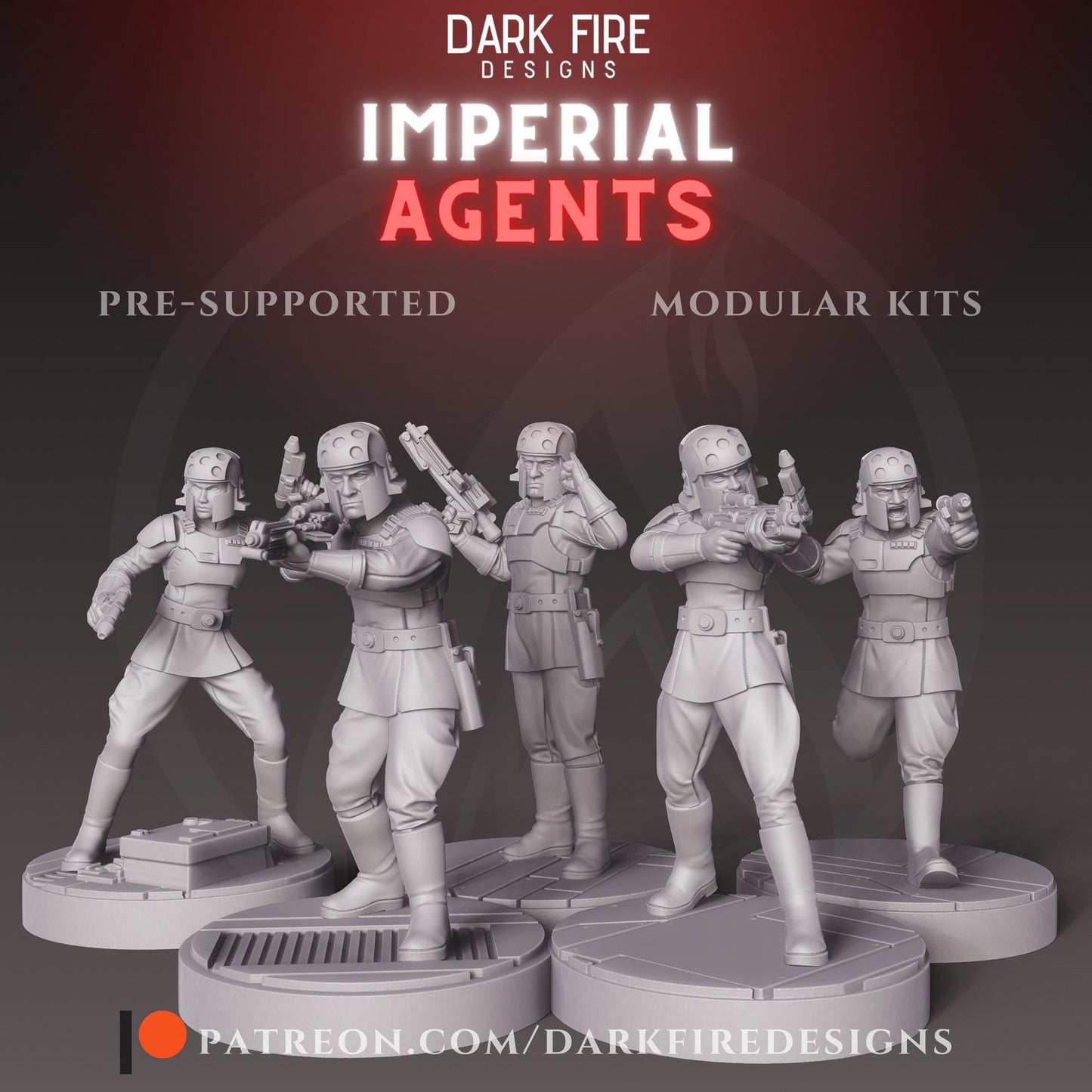 Imperial Agents by Dark Fire Design