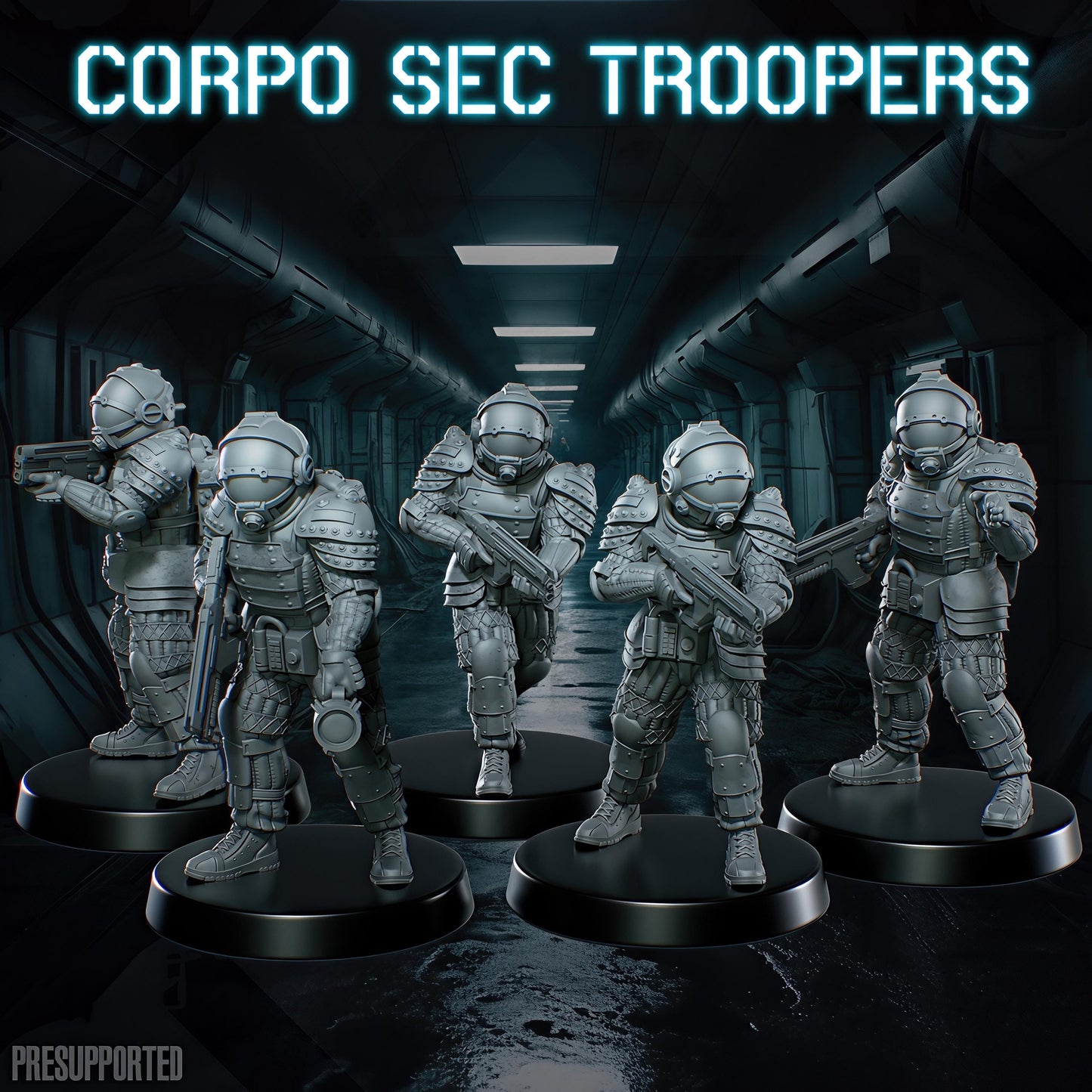 Corpo Sec Troopers by Skullforge