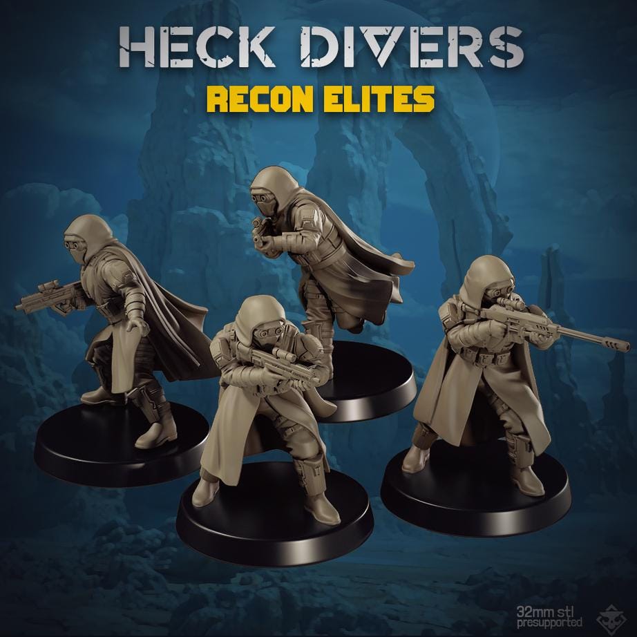 Heck Divers Recon Elites by Skullforge