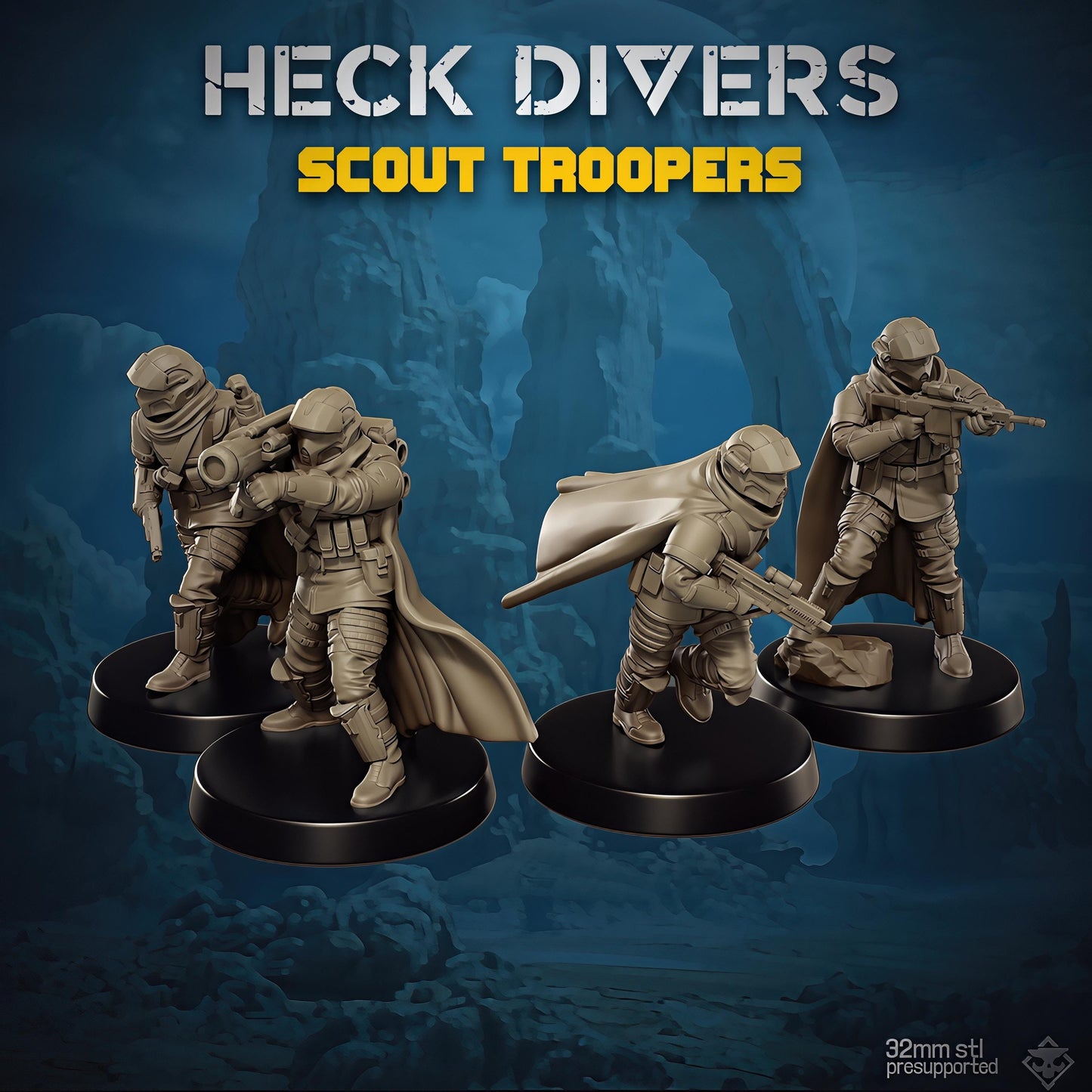 Heck Divers Scout Troopers by Skullforge