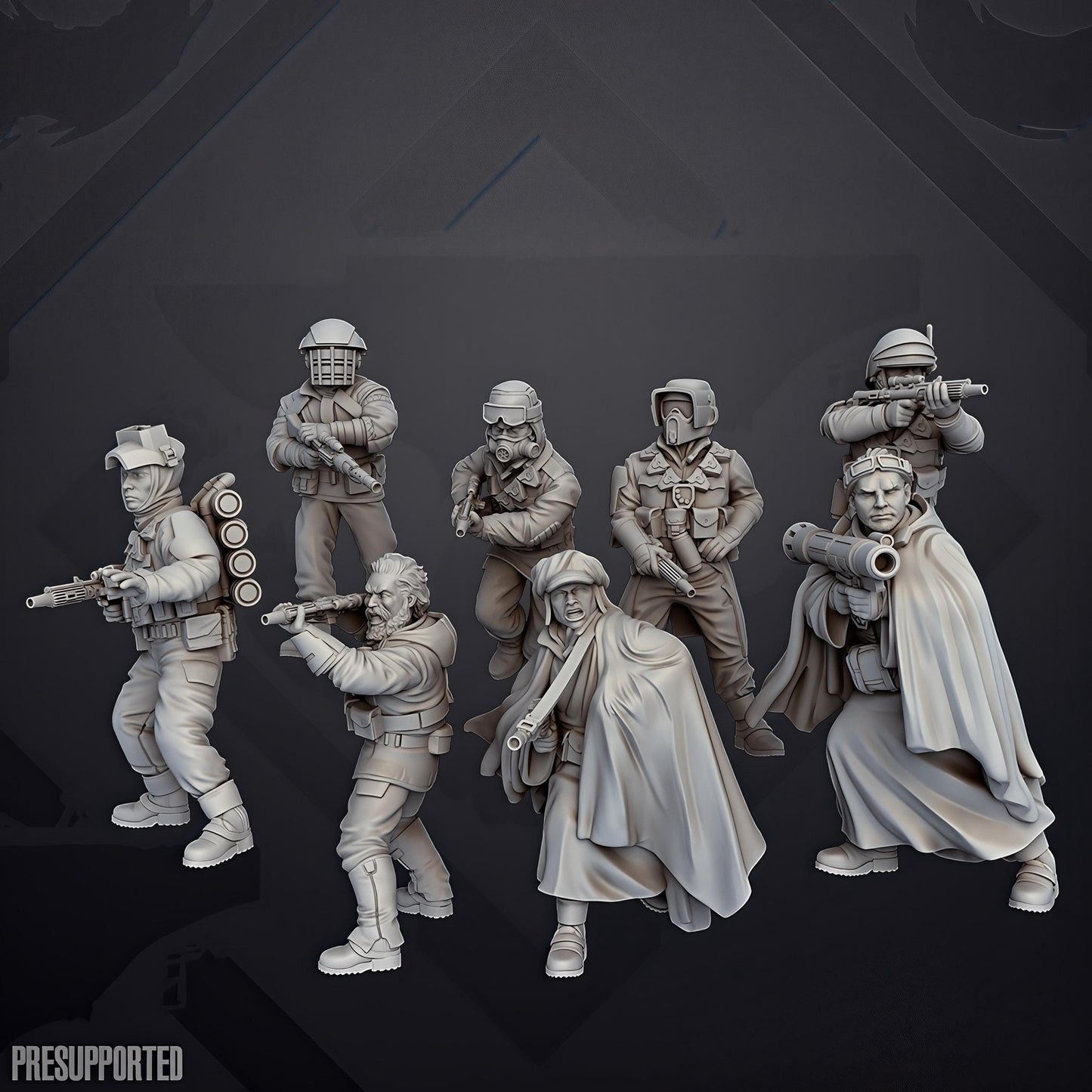Partisans Troopers Set 2 by Skullforge