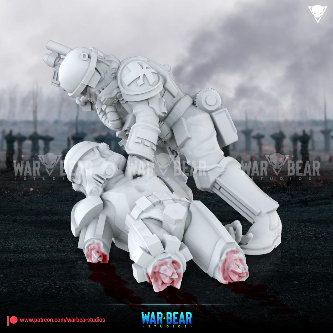 Buckethead Combat Medics by War Bear Studios
