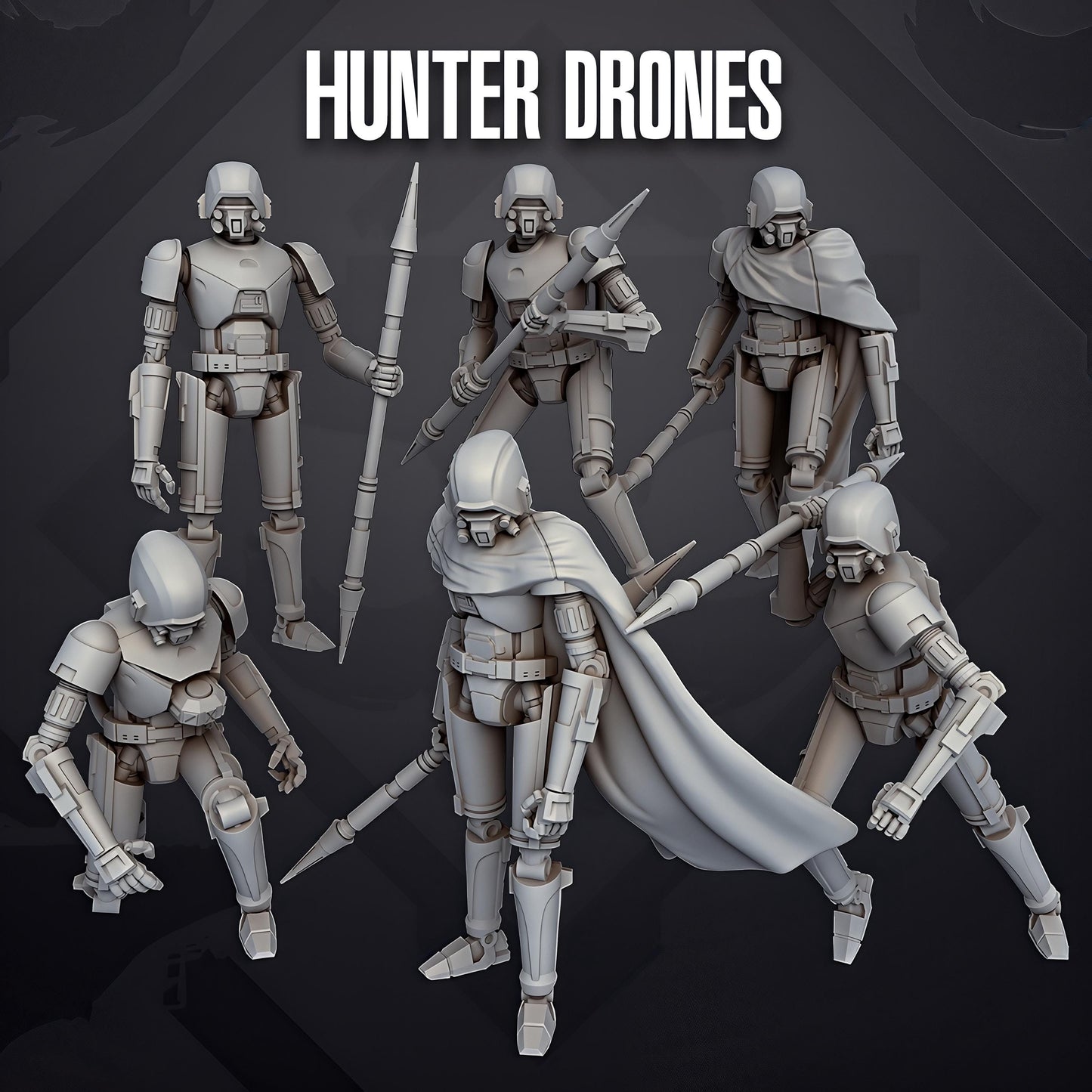 Hunter Drones by Skullforge