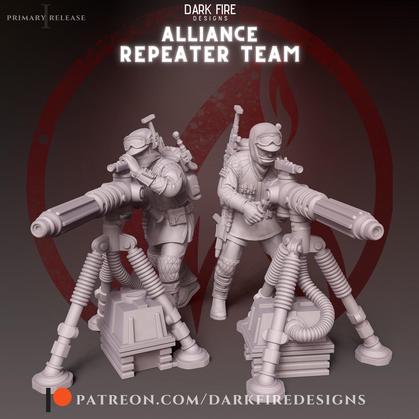 Alliance Winter Repeater Team by Dark Fire Design