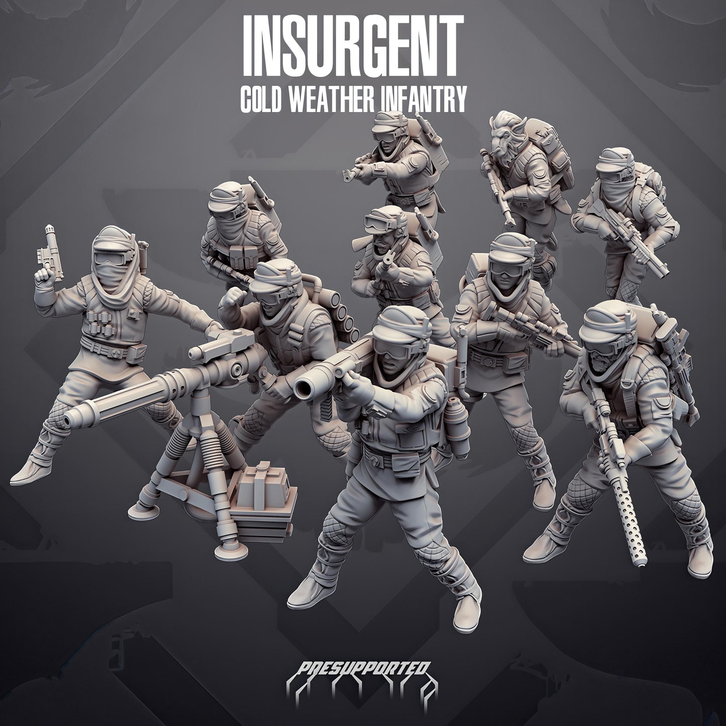 Insurgent Cold Weather Troopers by Skullforge
