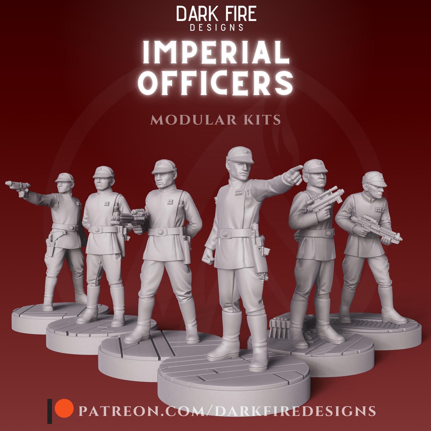 Imperial Officers by Dark Fire Design