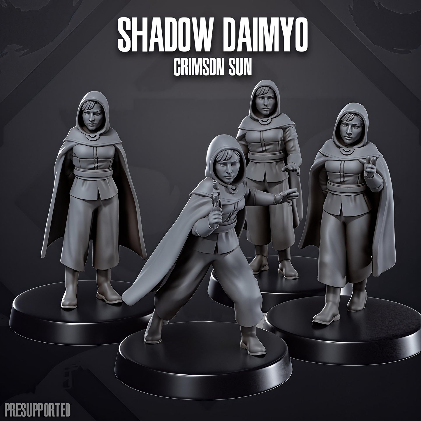 Crimson Sun Shadow Daimyo by Skullforge