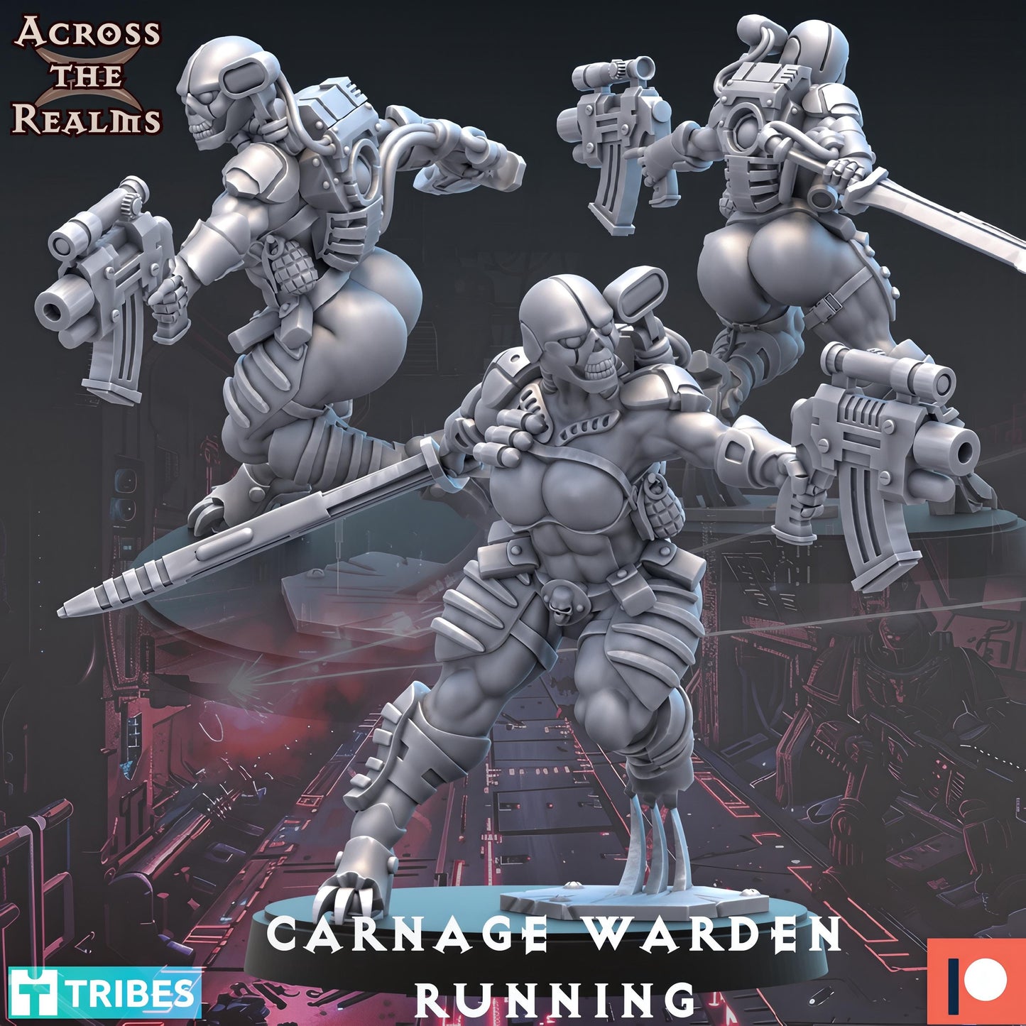Carnage Warden Running by Across the Realms