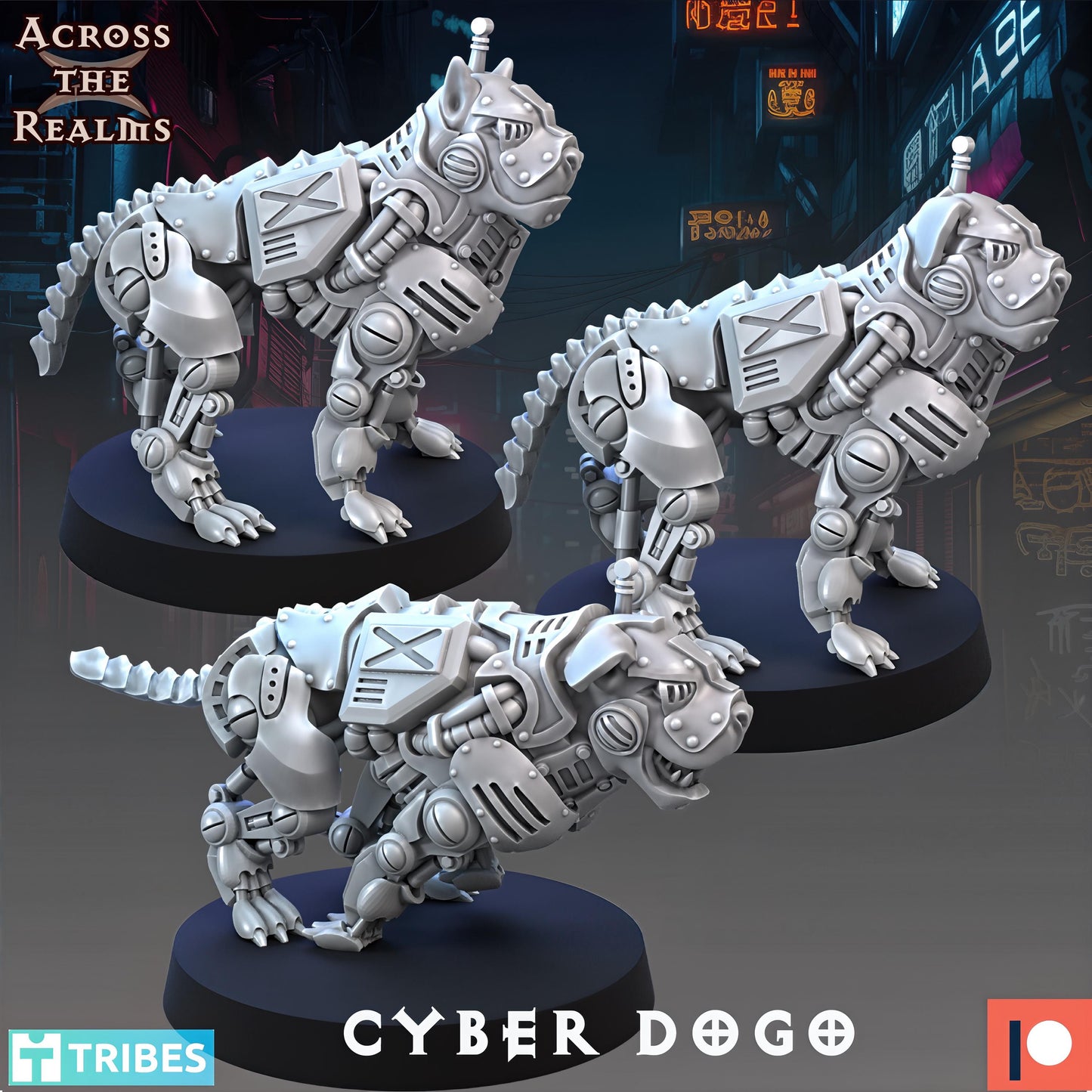 Grimdark Justice Cyber Doggo by Across the Realms