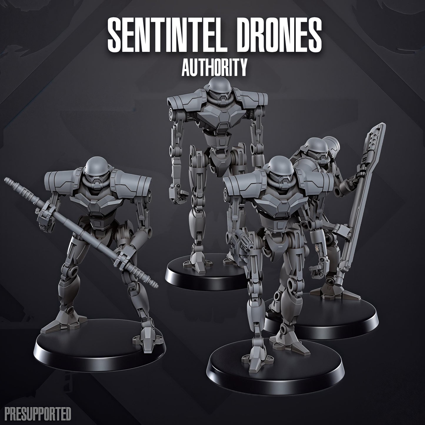 Authority Sentinel Drones by Skullforge