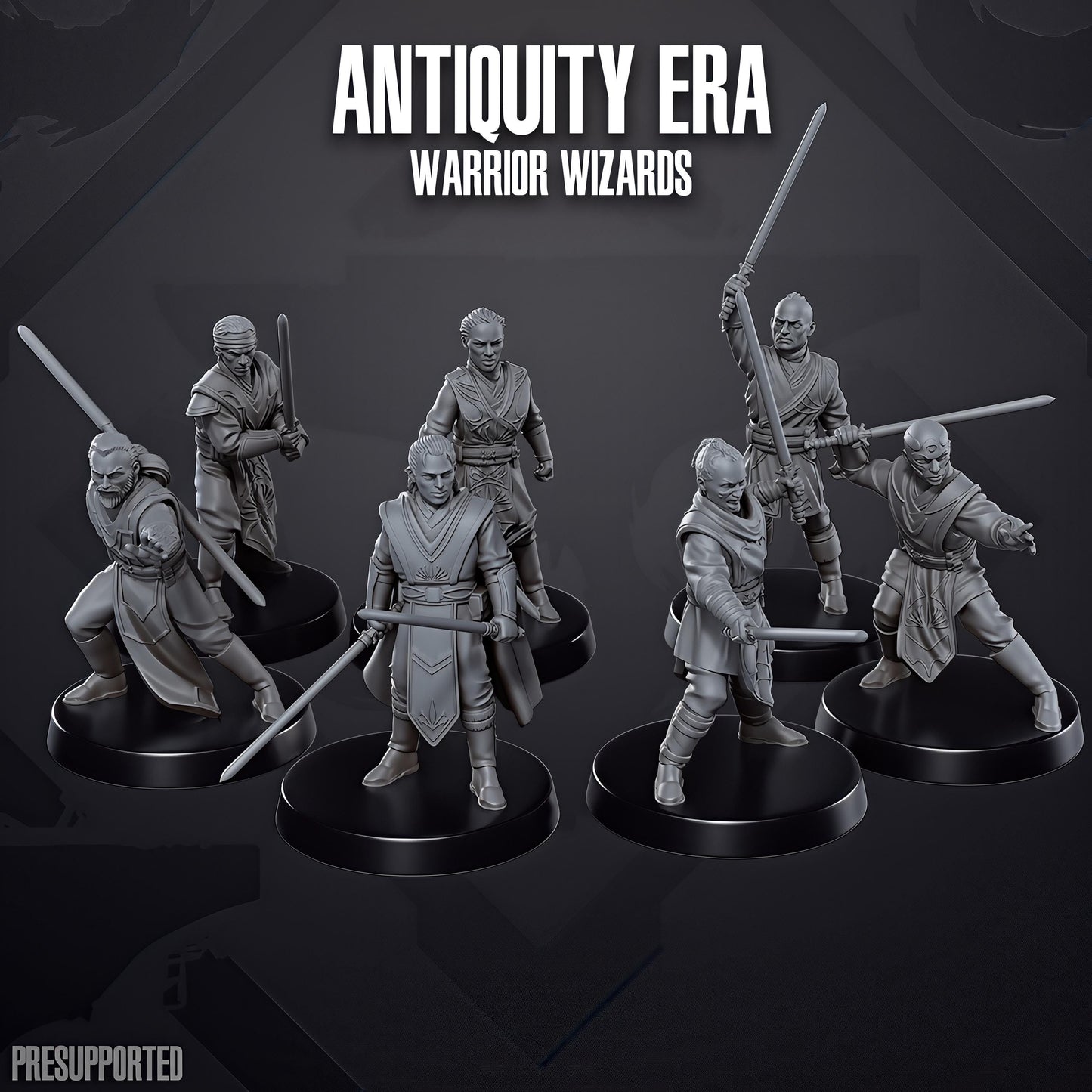 Warrior Wizards Antiquity Era by Skullforge