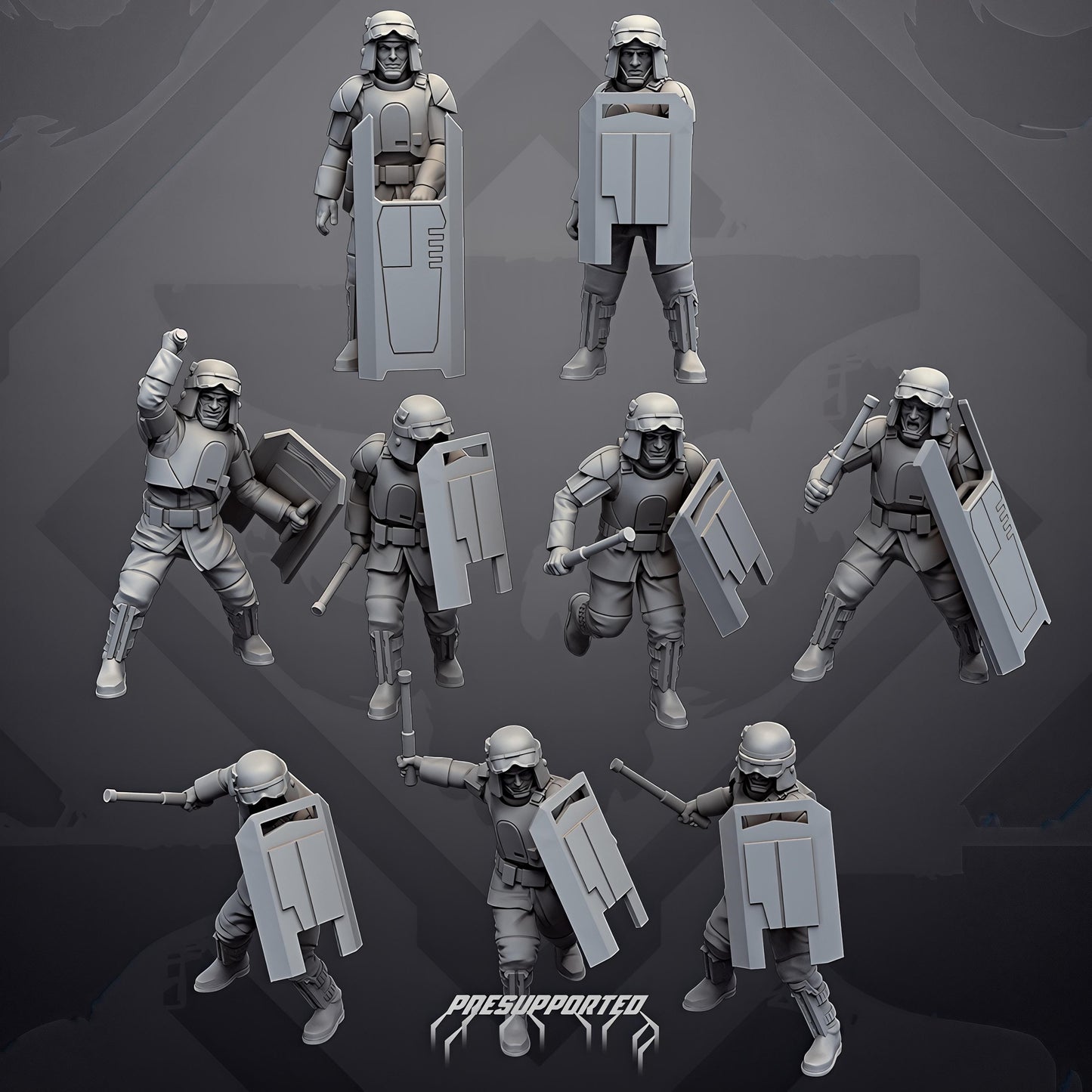 Riot Troopers by Skullforge