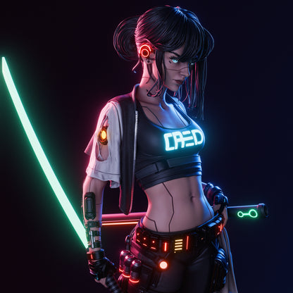 Cyber Samurai (Original Character)