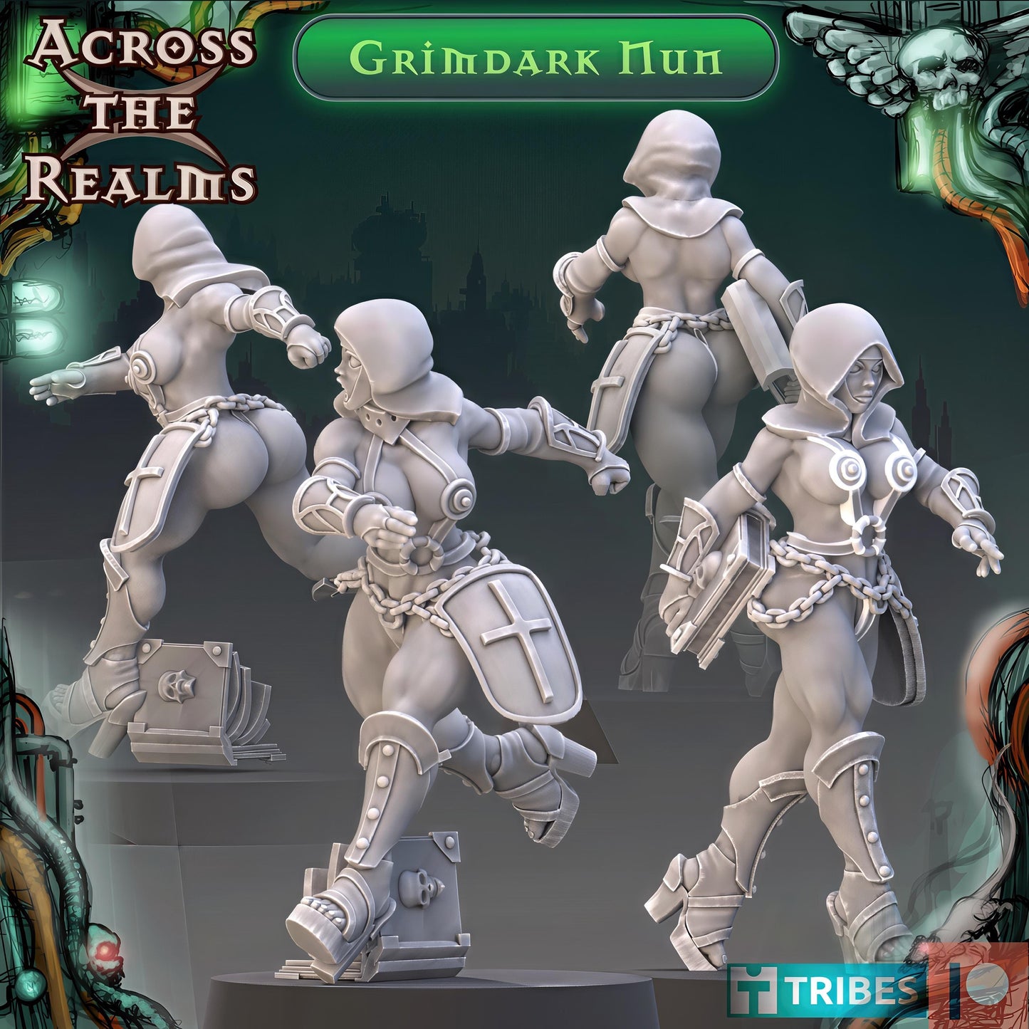 Grimdark Nun Ecclesiarchy Pinup