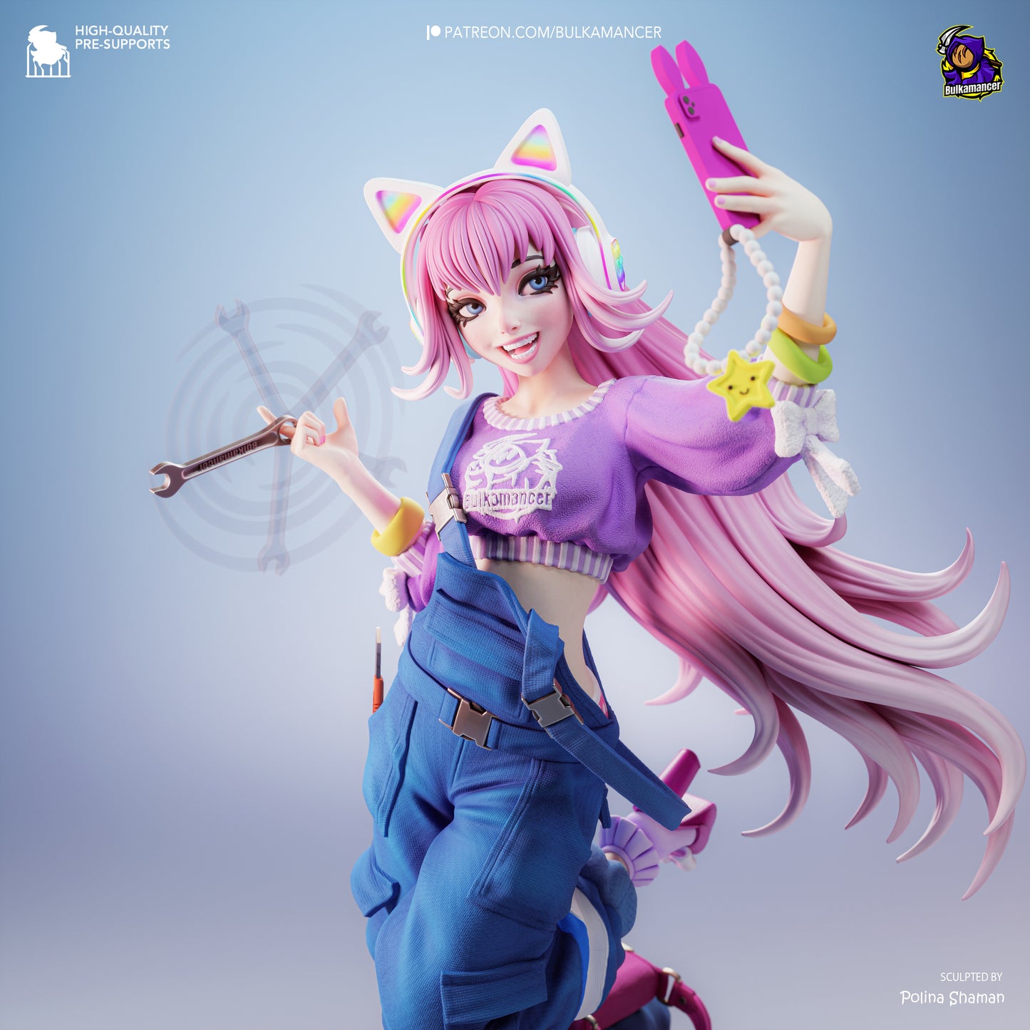 Safie the Industrial Catgirl (Original Character)