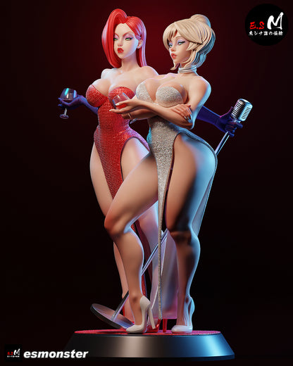 Jessica Rabbit and Holly Would (Who Framed Roger Rabbit)