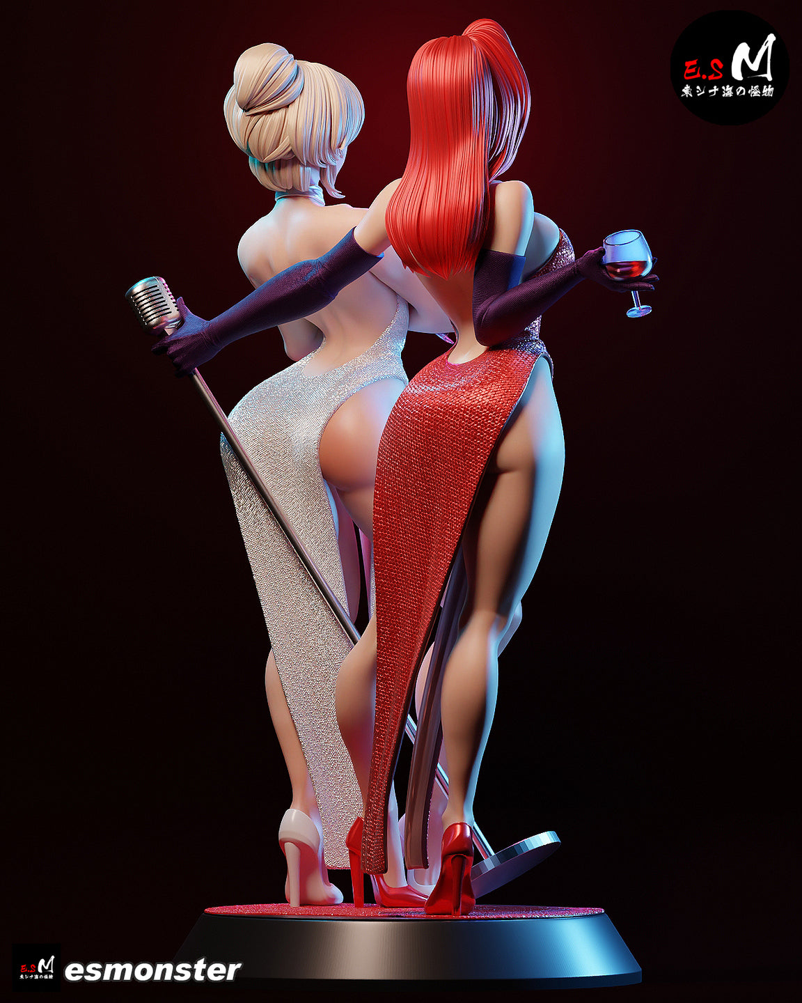 Jessica Rabbit and Holly Would (Who Framed Roger Rabbit)