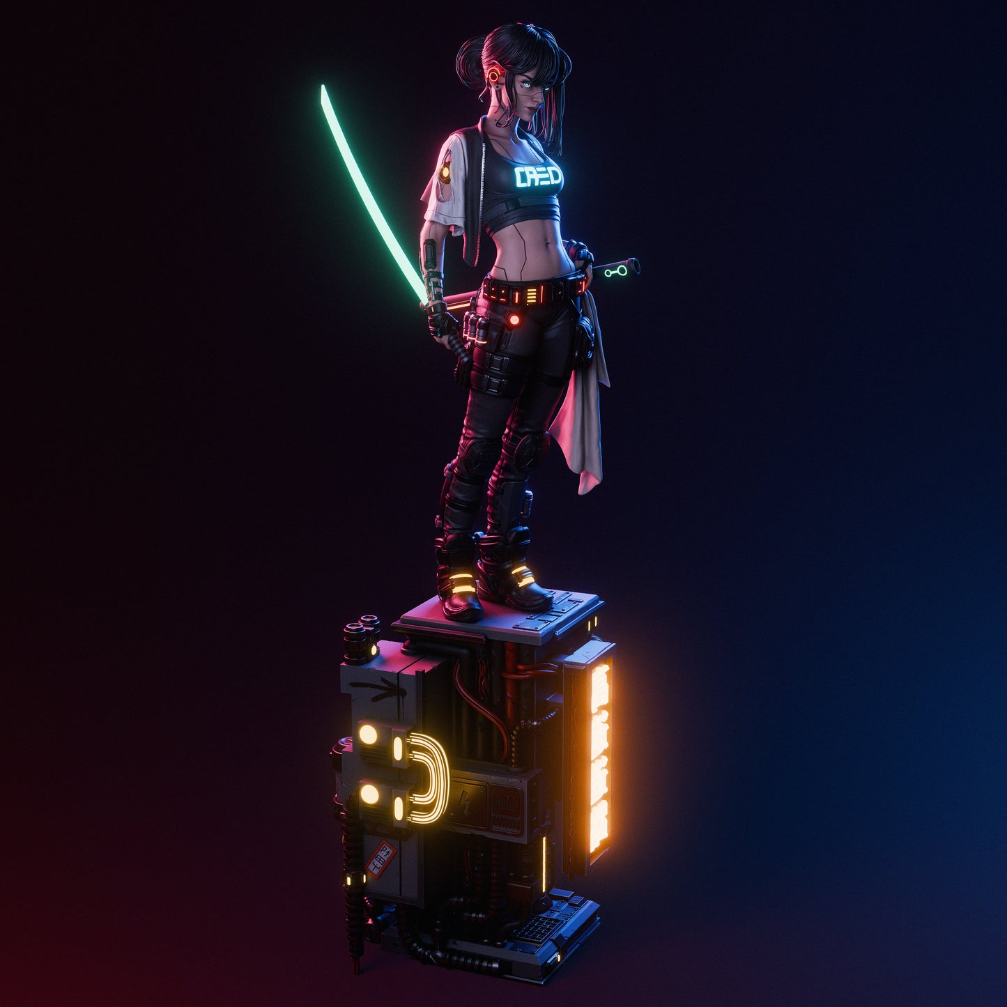 Cyber Samurai (Original Character)