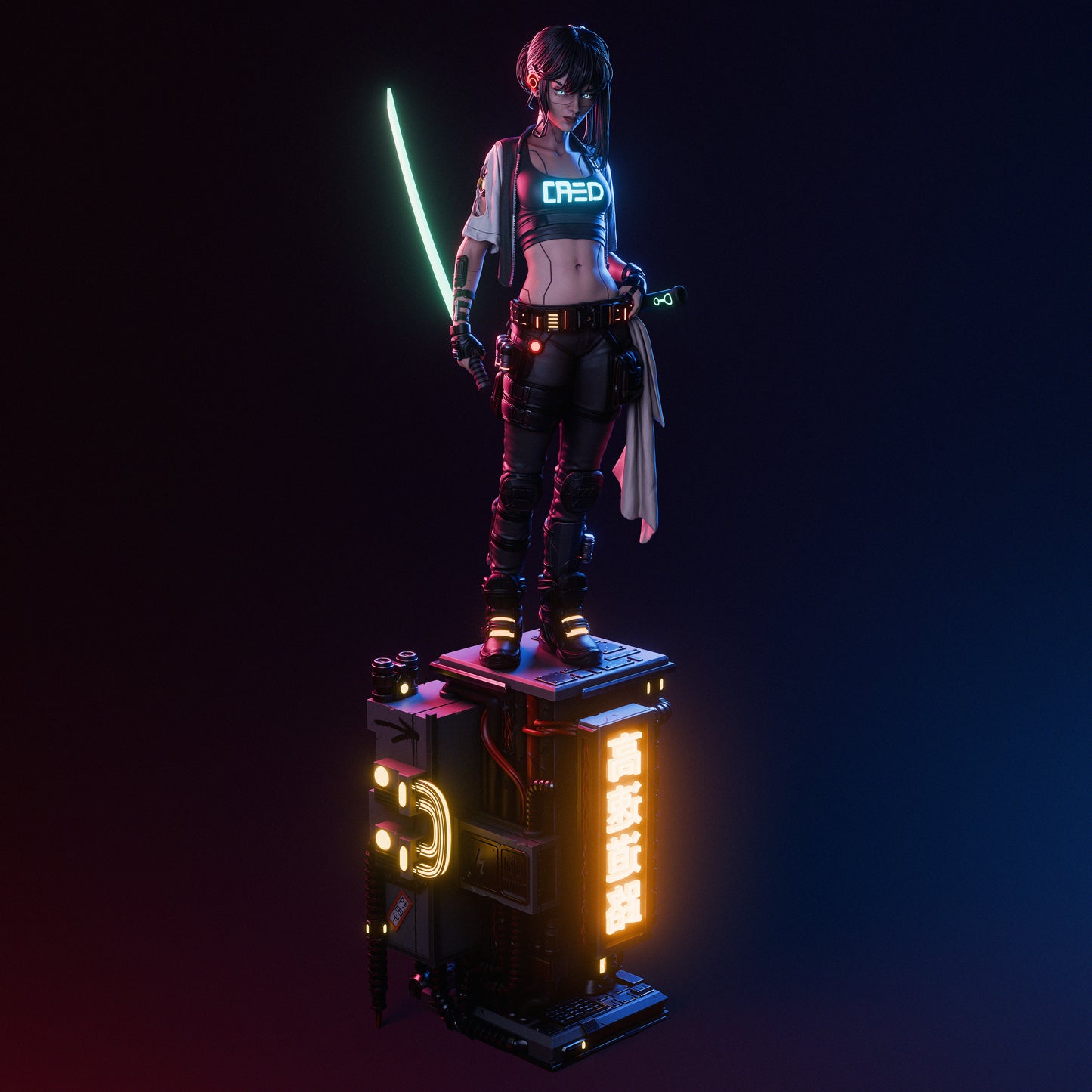 Cyber Samurai (Original Character)