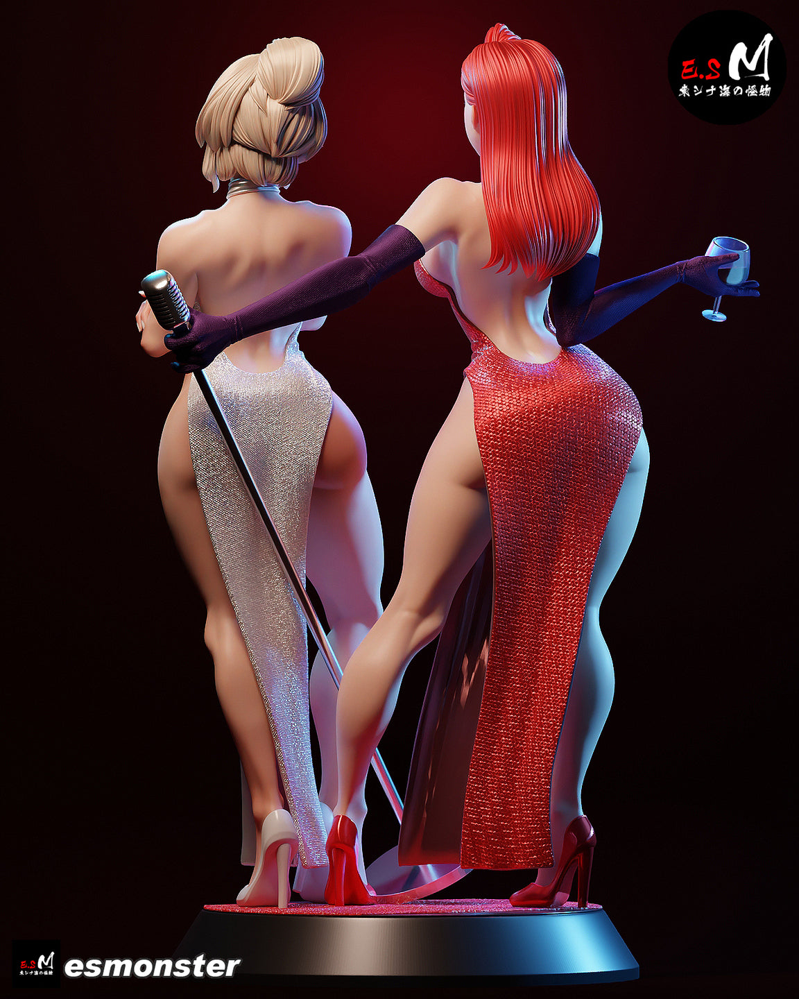 Jessica Rabbit and Holly Would (Who Framed Roger Rabbit)