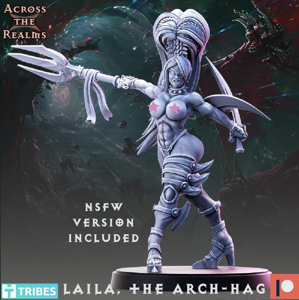 Laila the Arch Hag Hyperspace Gladiators