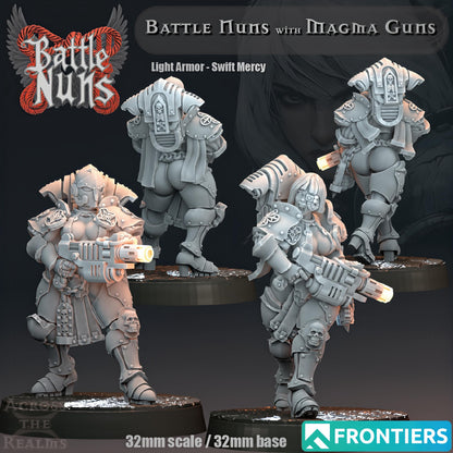 Battle Nuns - Magma Guns
