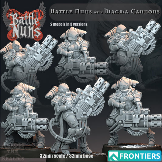 Battle Nuns - Magma Cannons