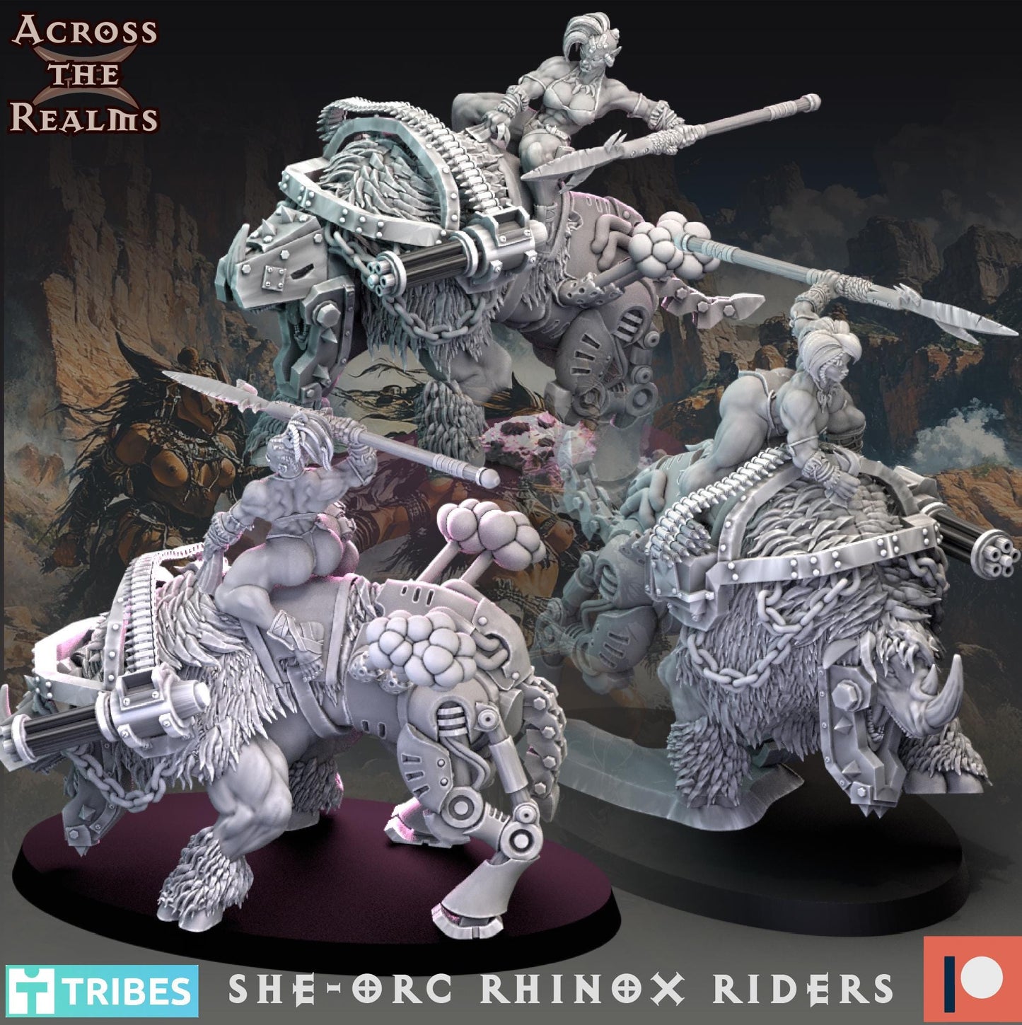 Rhinox Riders + Boss