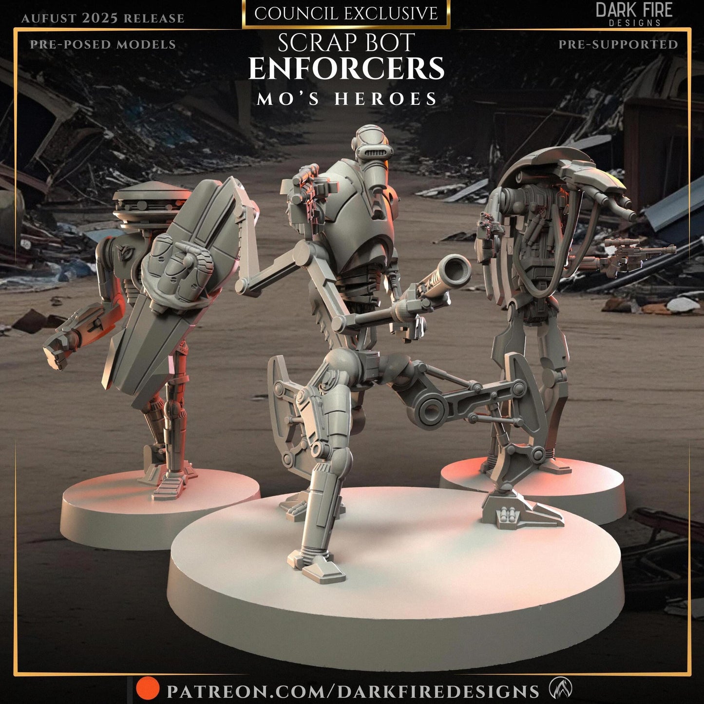Scrap Bots Enforcers