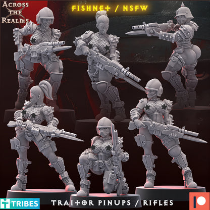 Traitor Pinups - Traitor Rifles