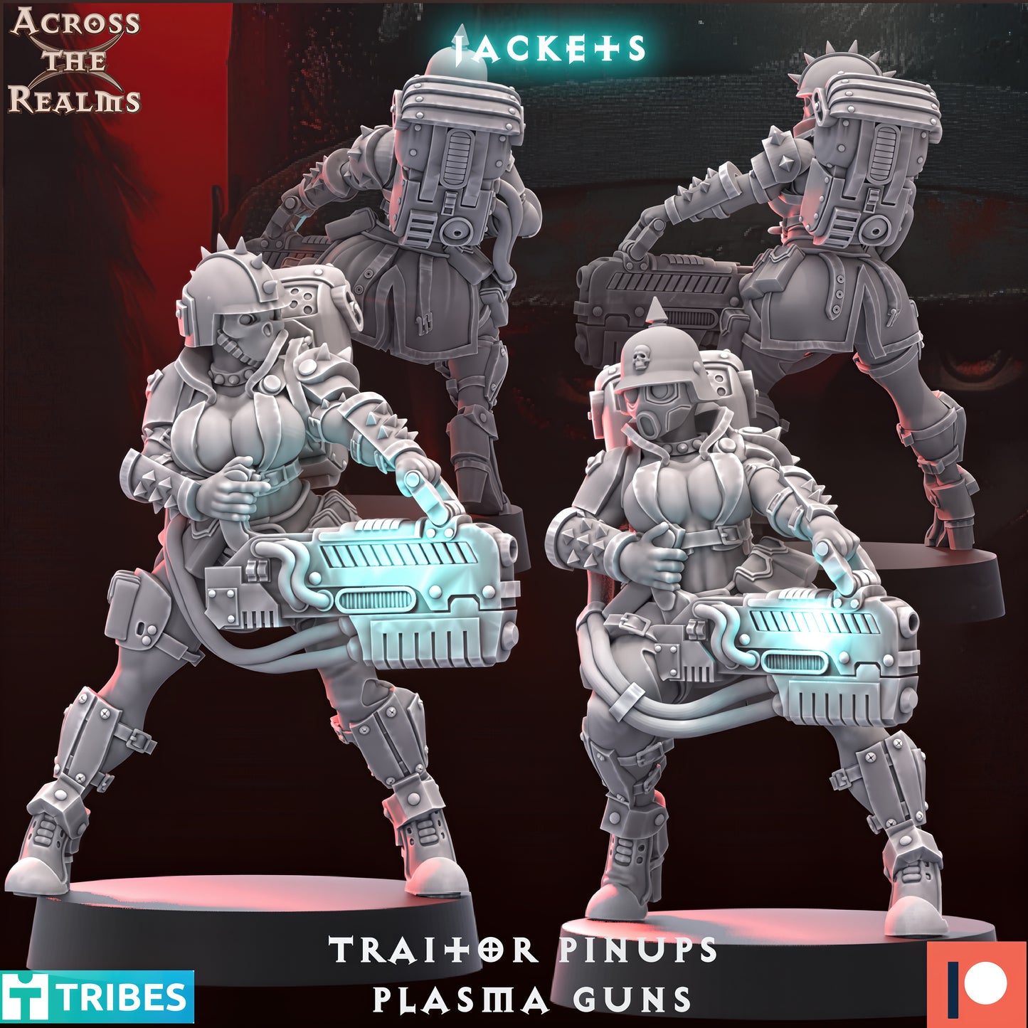 Traitor Pinups - Plasma Guns