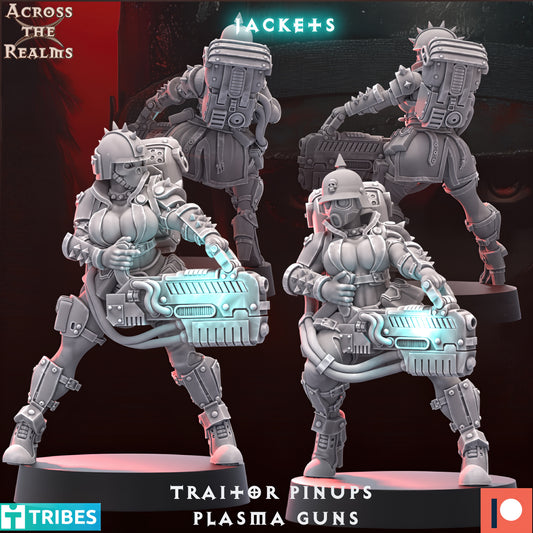Traitor Pinups - Plasma Guns