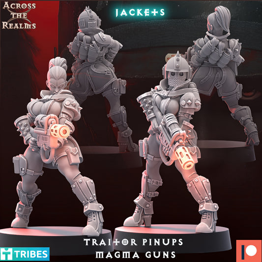 Traitor Pinups - Magma Guns