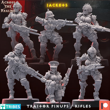 Traitor Pinups - Traitor Rifles