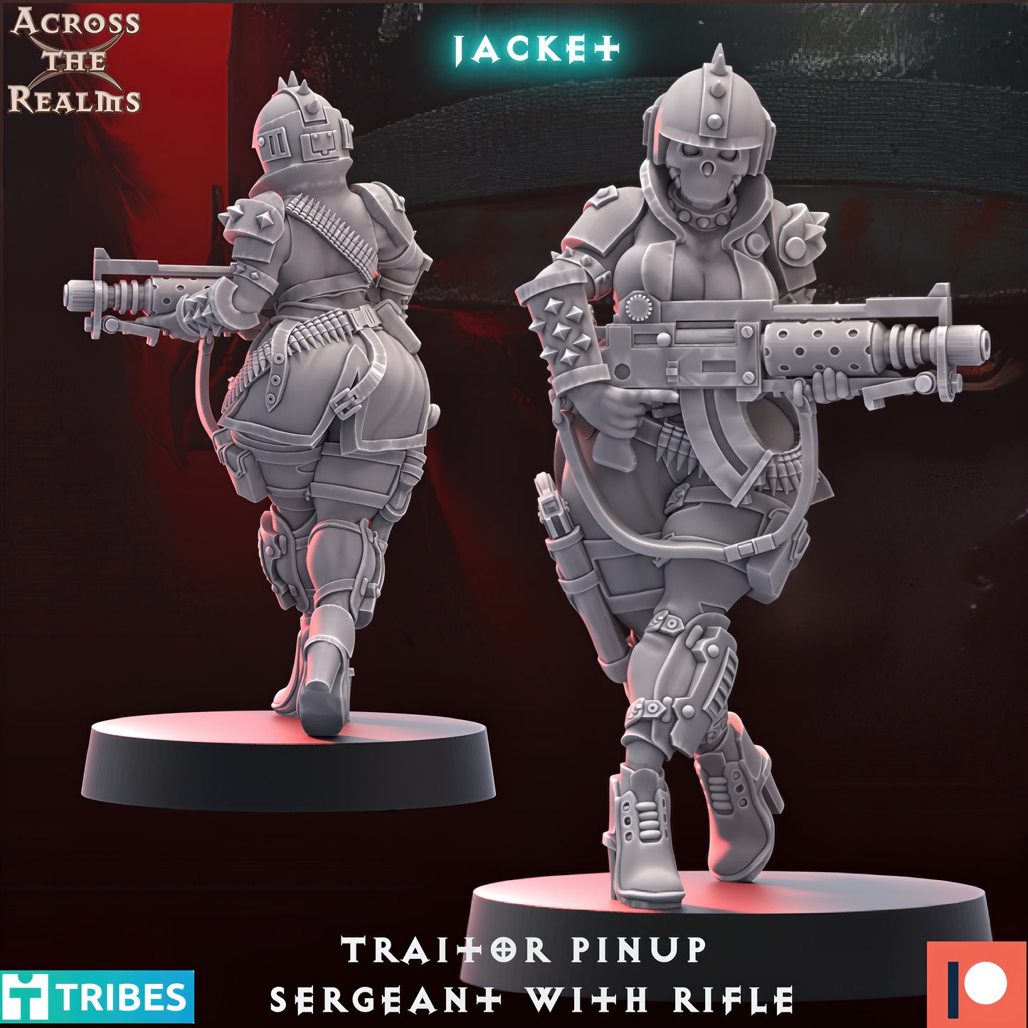 Traitor Pinups - Traitor Pinup Sergeant with Rifle