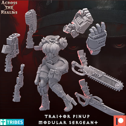 Traitor Pinups - Traitor Pinup Modular Sergeant