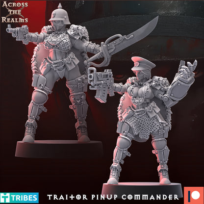 Traitor Pinups - Traitor Pinup Commander